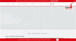 Desktop Screenshot of dcsa.fr