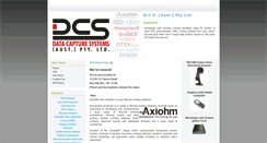 Desktop Screenshot of dcsa.com.au